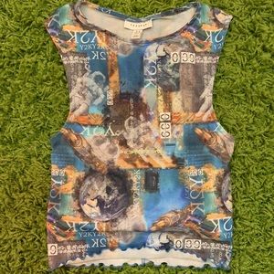 Topshop Y2K Tank Top